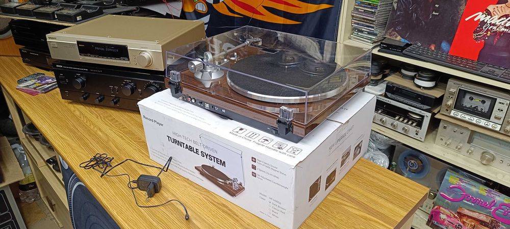 Вініловий програвач turntable system hp h0056 (новий !! )