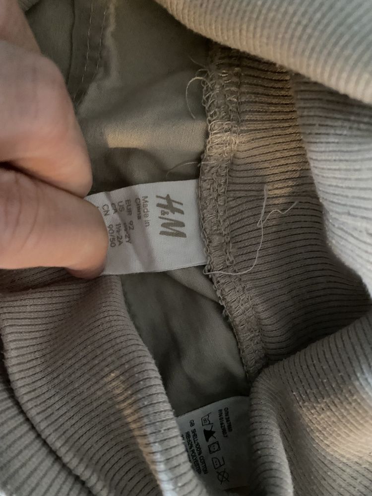 Spodnie letnie firmy H&M roz 92