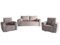 Zestaw wypoczynkowy sofa i dwa fotele