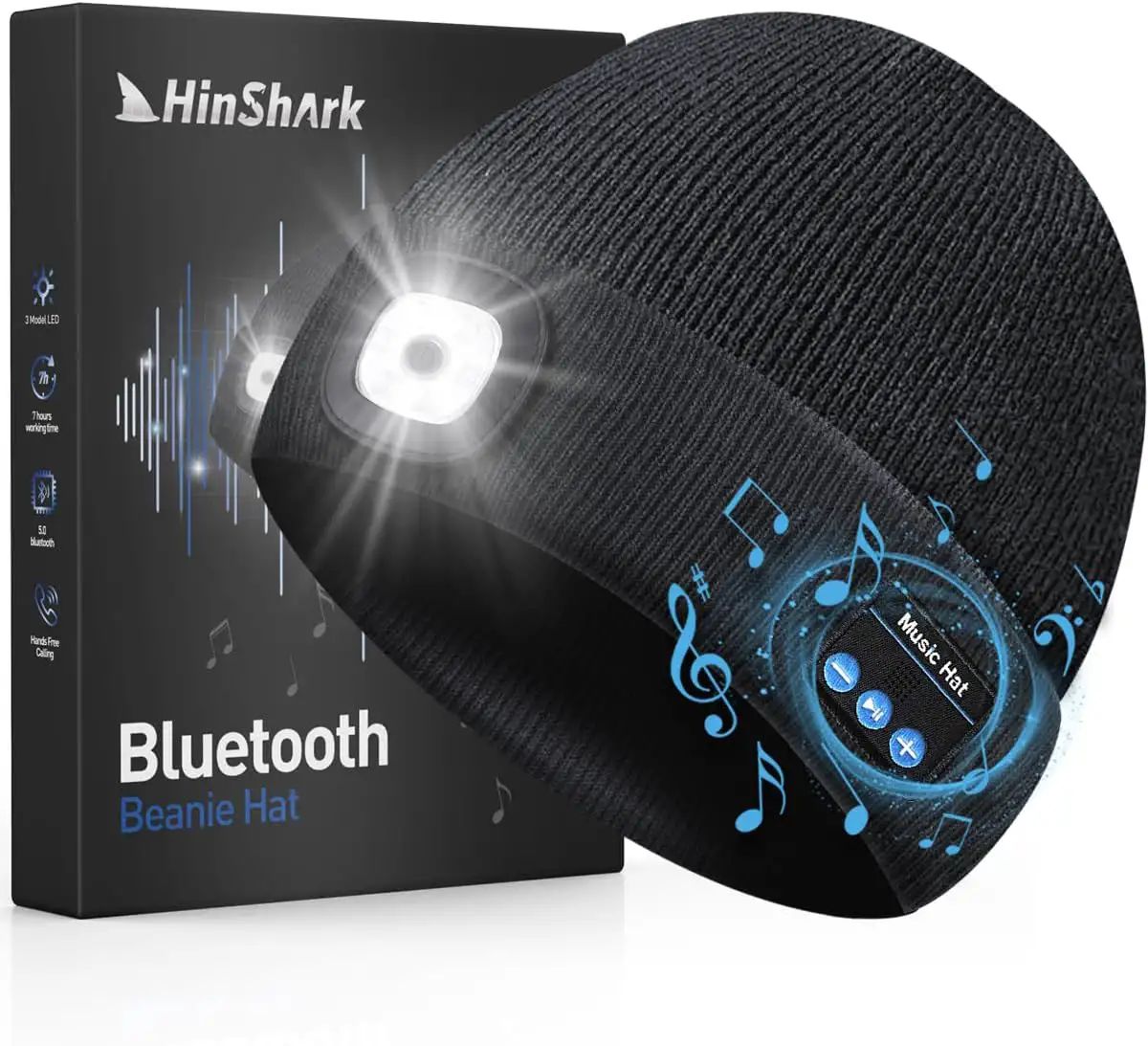 Czapka zimowa Bluetooth Hinshark