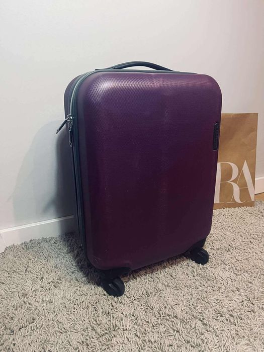 Wittchen fioletowa walizka podróżna kuferek