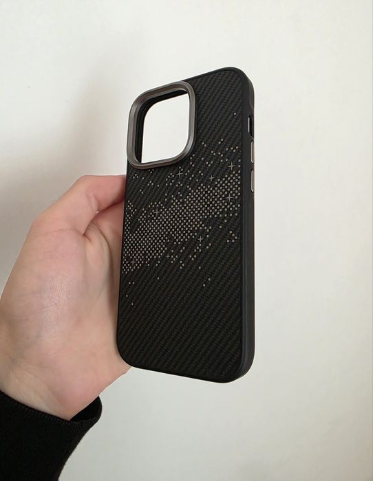 Карбоновий чохол для iPhone 14/15/16 Pro/Pro Max|НАЙНИЖЧА ЦІНА