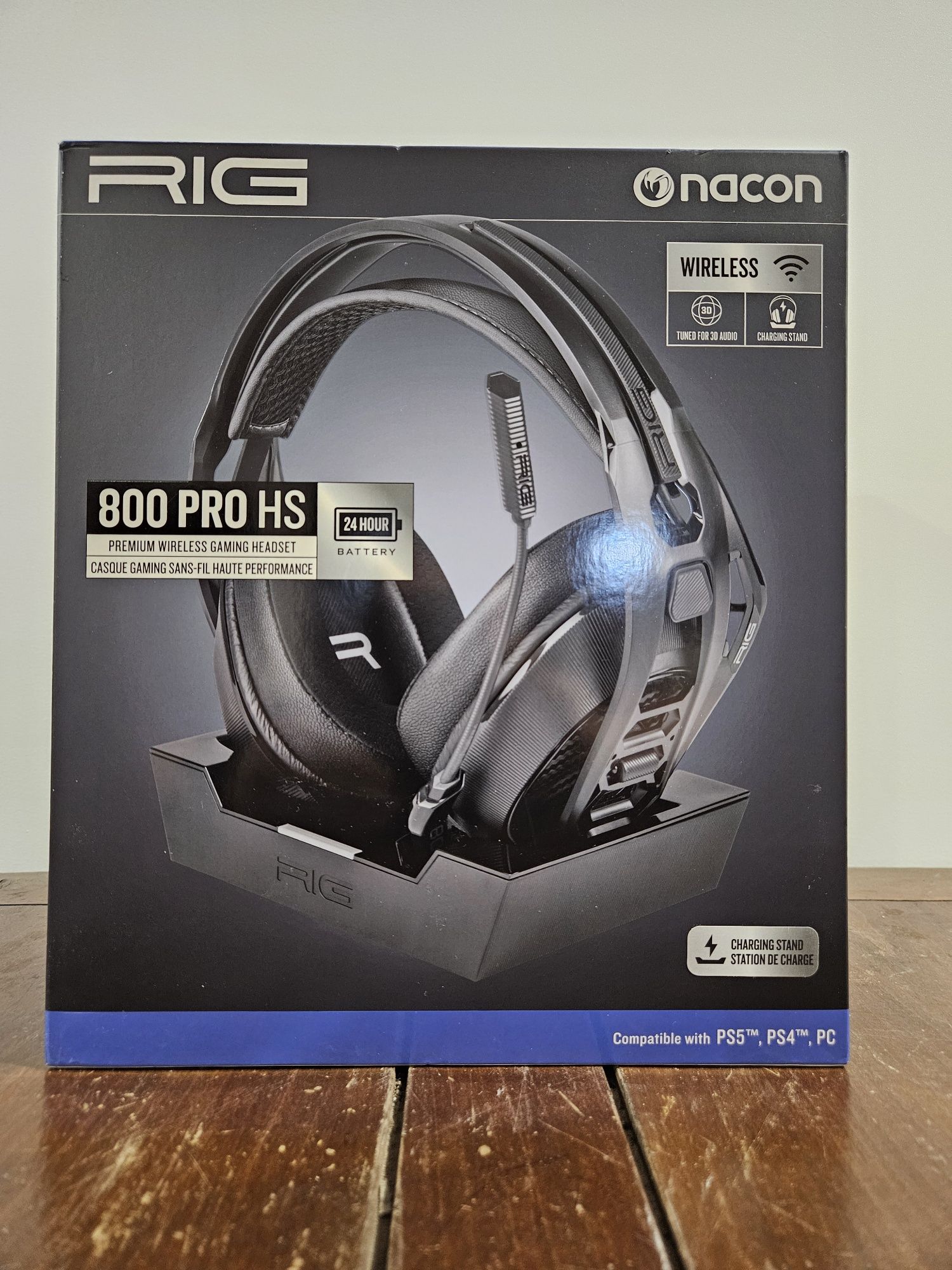 Auscultadores Nacon Rig 800 PRO HS - Novo - Selado