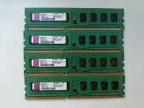 DDR3 1GB набор из 4 штук