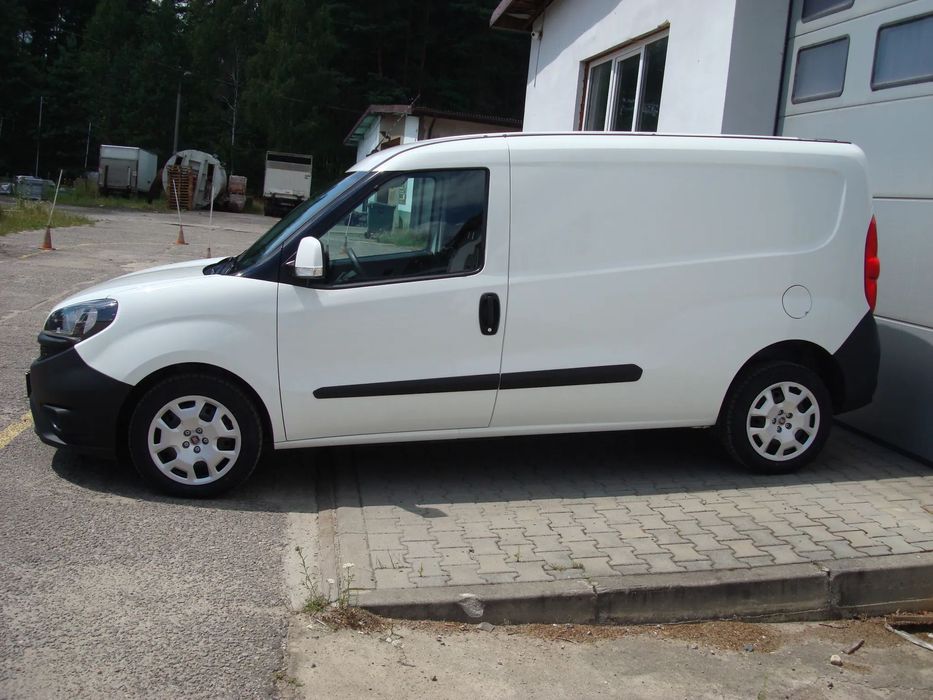 Fiat DOBLO Cargo Maxi_L2 H1_LONG_Van_1.6 MJET (105 KM)_SX_3-osob._2021 r._EURO 6_F.Vat 23%_Serwis ASO_BEZWYPADKOWY 100%_Zadbany_Salon PL  2021 r., Zadbany, Krajowy, F_VAT 23%, MAXI L2_H1 LONG, 3-os., ASO