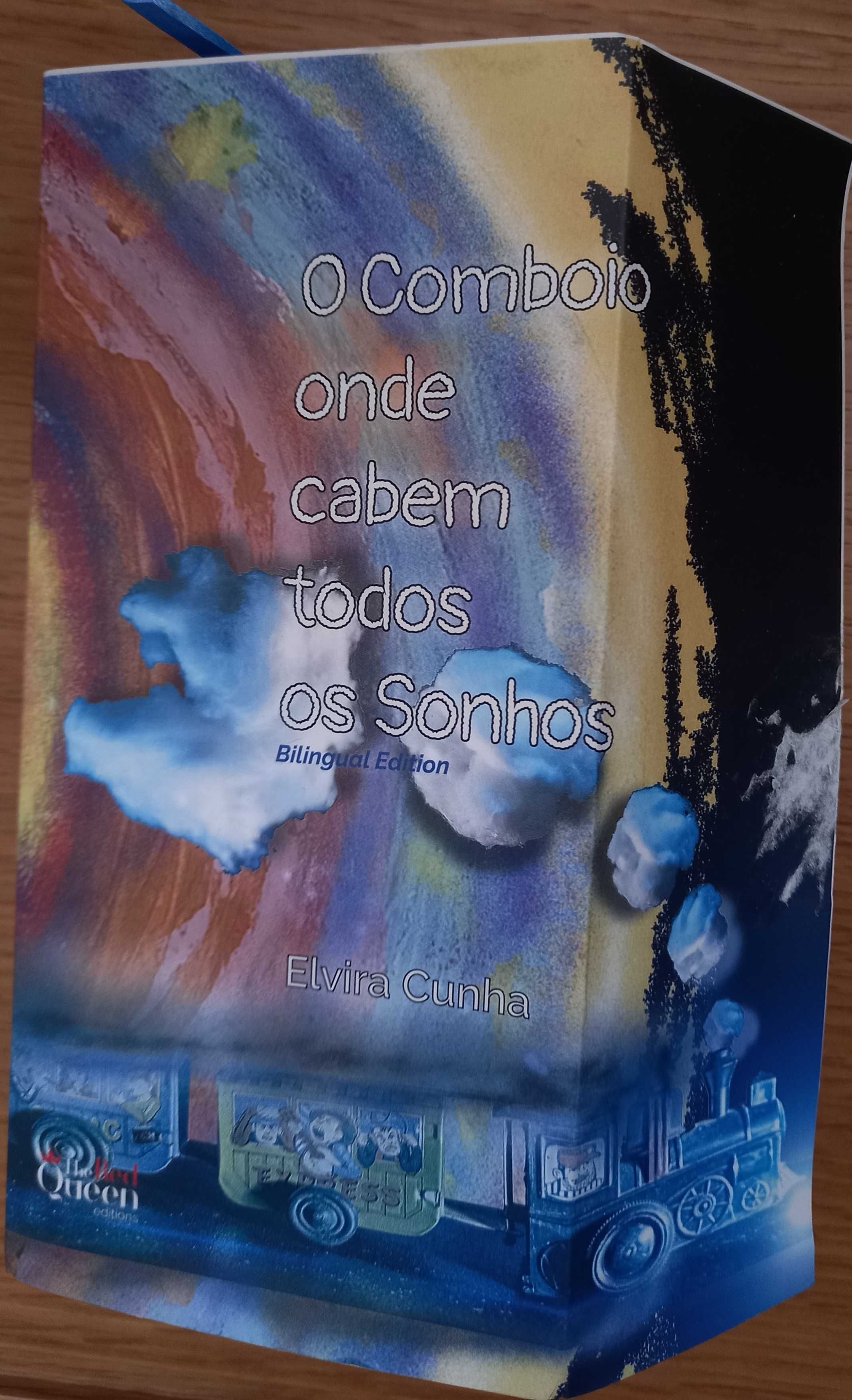 O COMBOIO onde cabem todos os Sonhos , livro objeto