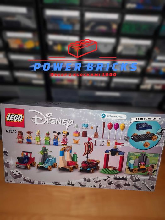 LEGO 43212 Disney - Disney - pociąg pełen zabawy