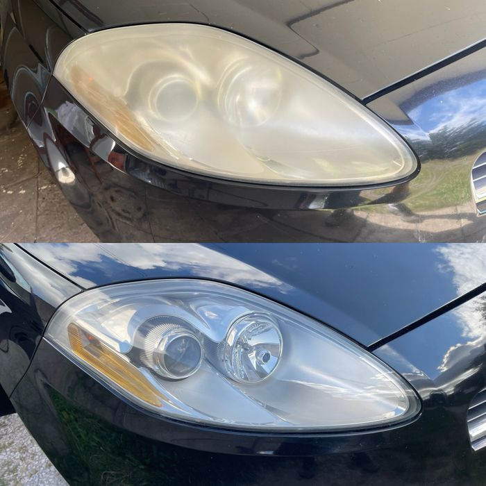 Polerowanie lamp z Dojazdem Detailing Kielce Mobilny Regeneracja Lamp