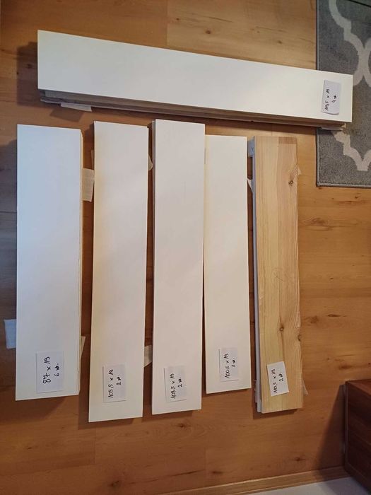 Schody dębowe, podstopnie dębowe + listwy, drewno dąb