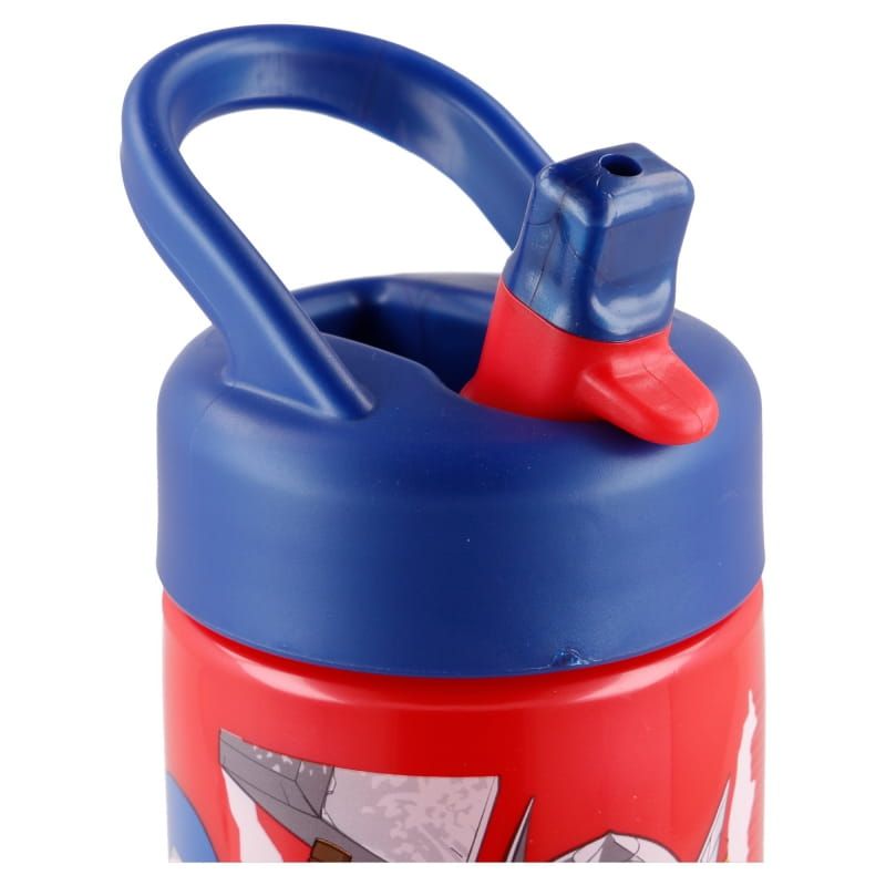 Bidon Ze Słomką Avengers Z Uchwytem 410Ml