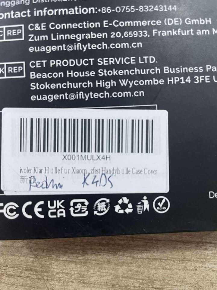 Etui na Redmi K40S + 3 szkła hartowane