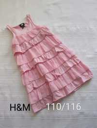 Sukienka 110/116 z H&M