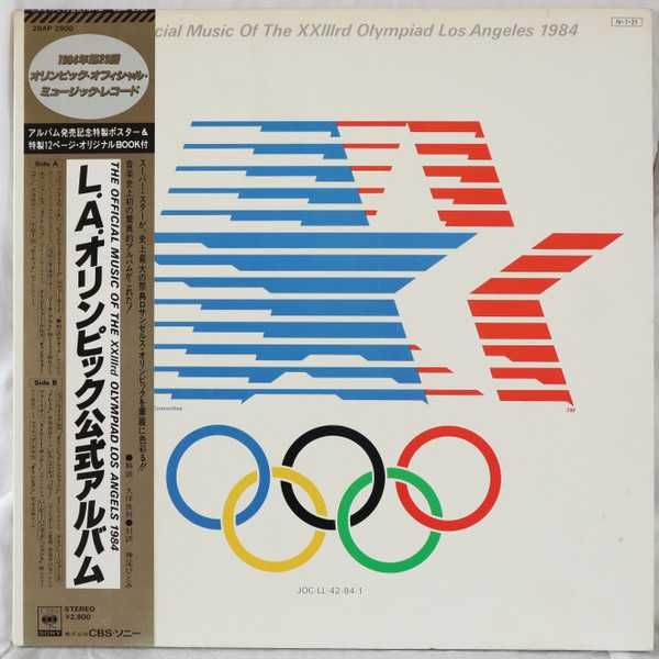 Various – The Official Music Of The Olympiad - Los Angeles 1984