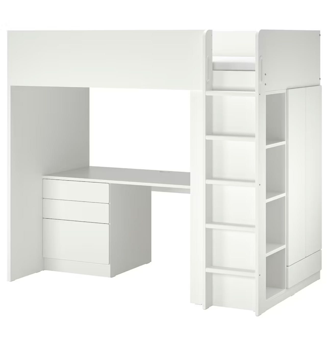 Łóżko piętrowe Ikea SMÅSTAD
