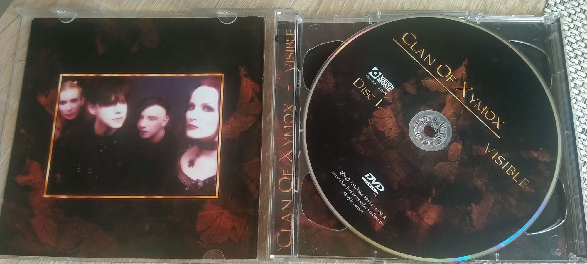 Płyta DVD Clan od xymox visible