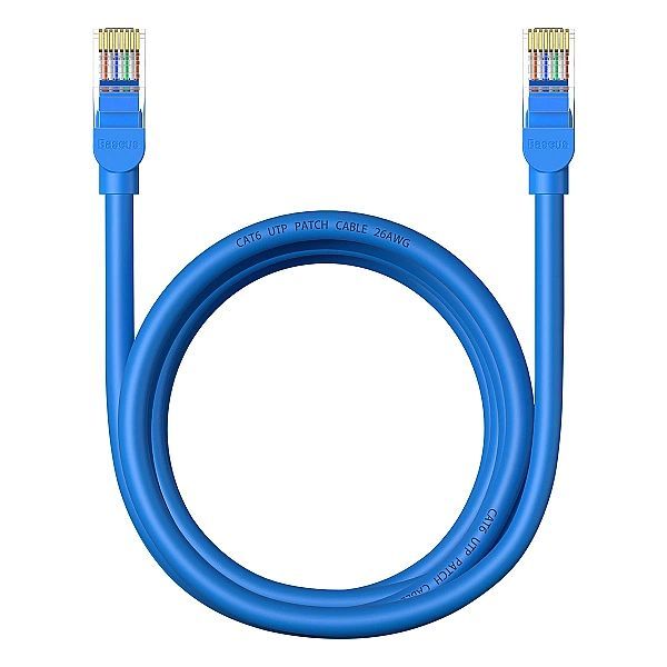 Kabel Ethernet Baseus High Speed Cat 6 Rj-45/1000Mb/s 2m okrągły - nie