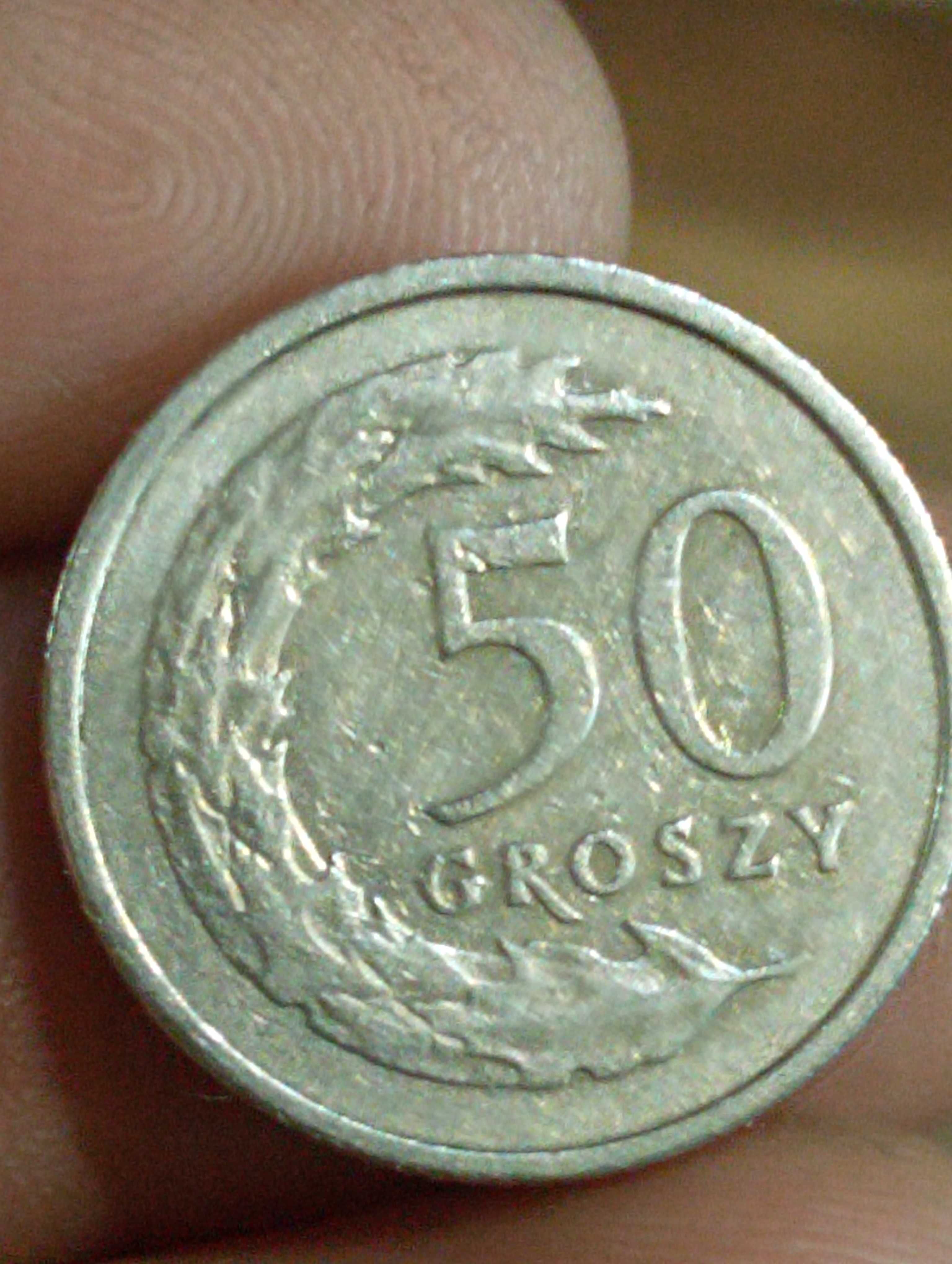 Sprzeda50 groszy 1990 rok