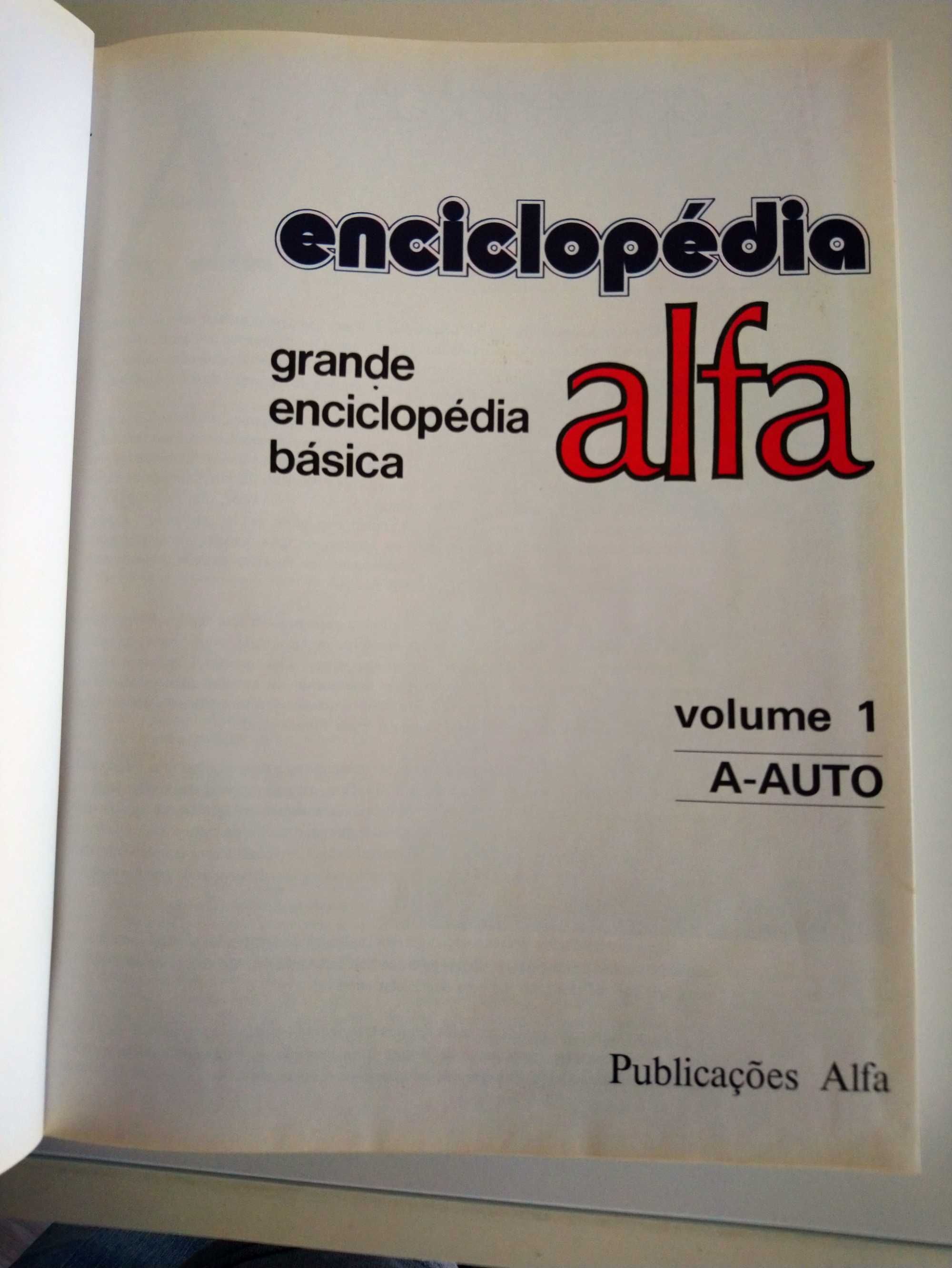 Grande Inciclopédia Básica   -    Alfa - 12 volumes