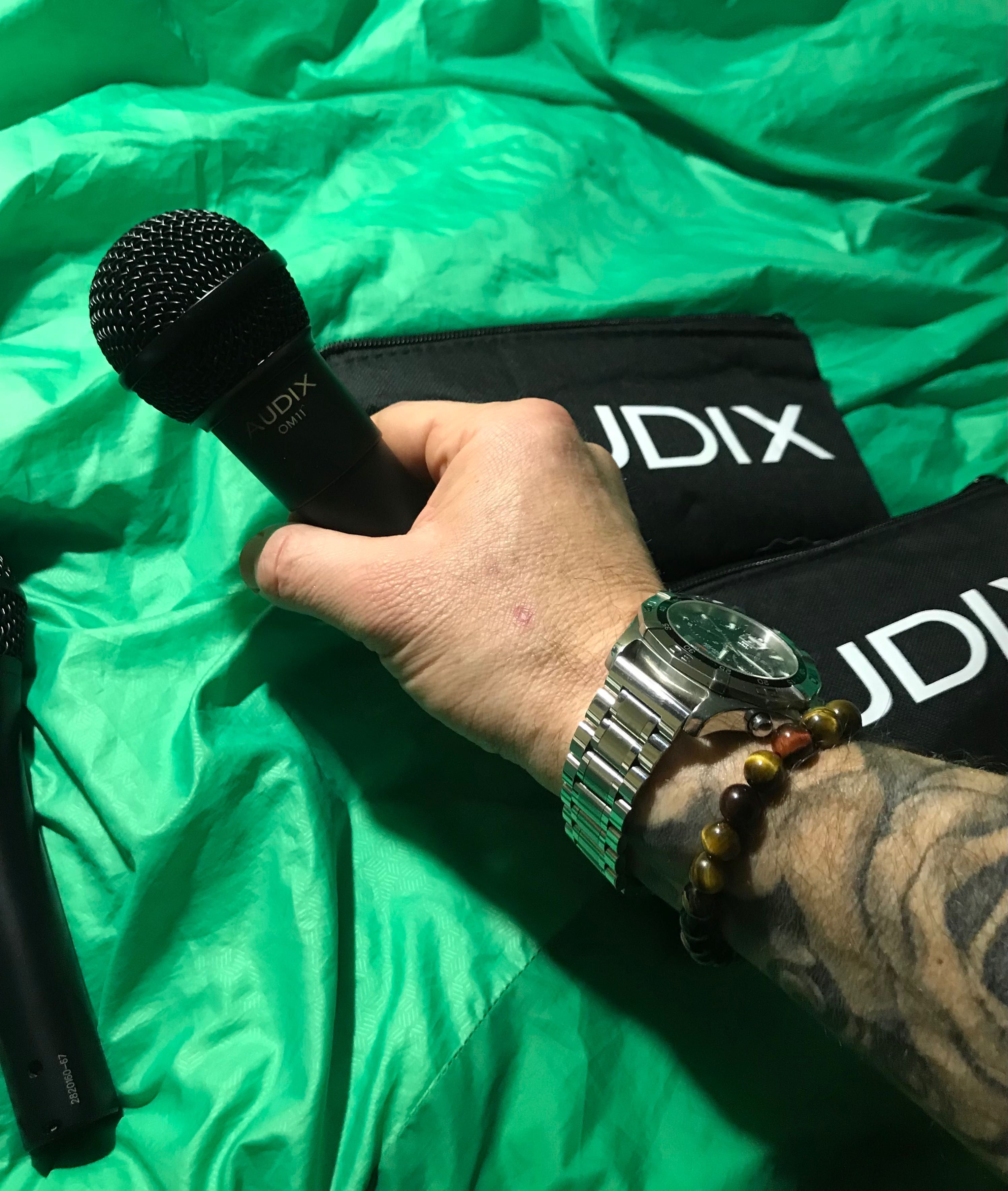 Профессиональный микрофон Audix с двумя микрофонами