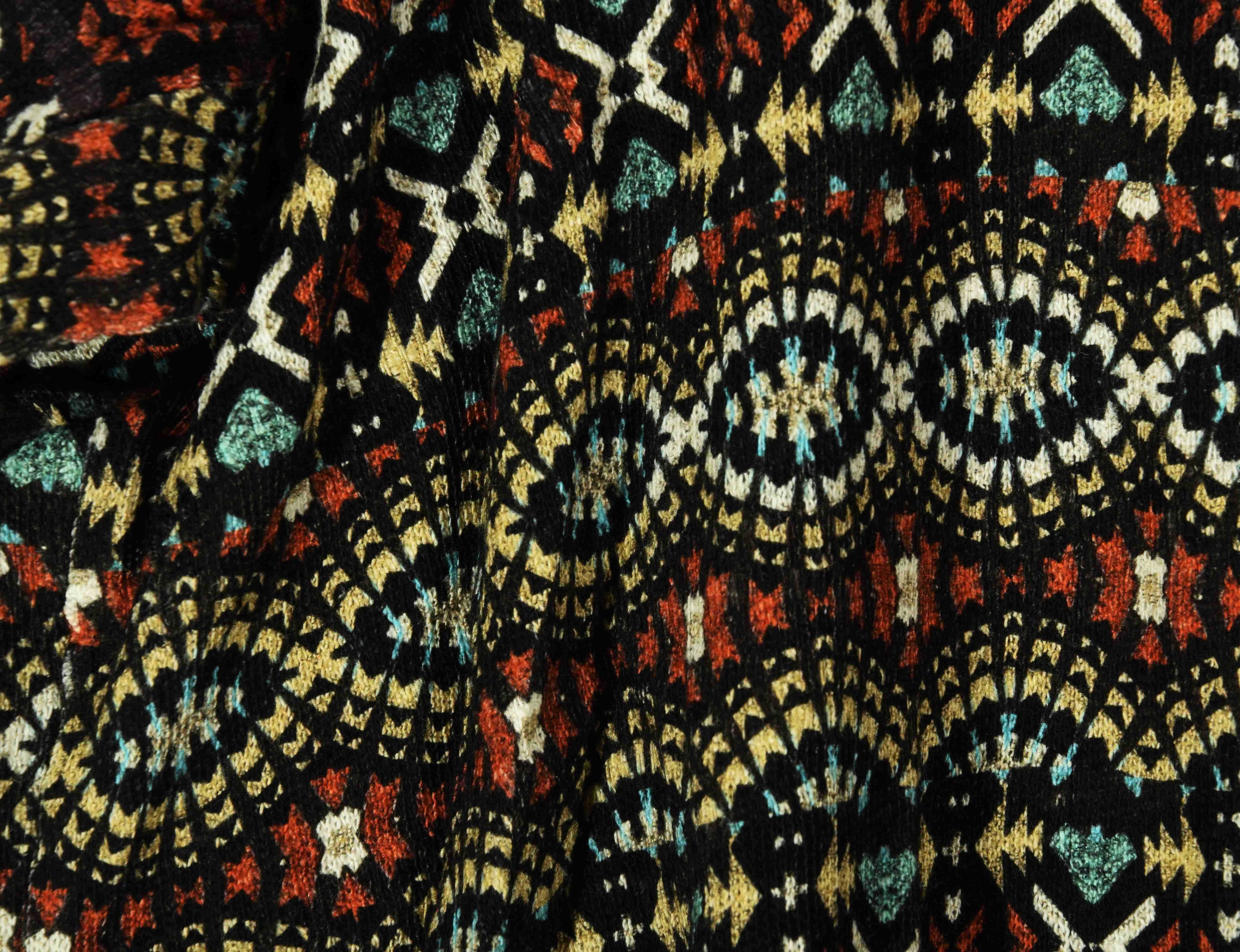 DESIGUAL sweter narzutka bluzka dwie warstwy   S