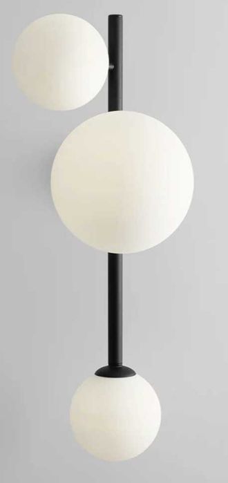 NOWA Lampa/kinkiet DIONE WALL 3 BLACK 1092Y1, ALDEX, nowoczesna,design
