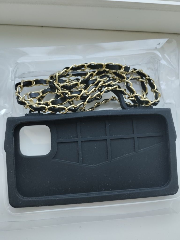Силіконовий чохол із ремінцем Claire's Houndstooth для iPhone 12 Pro