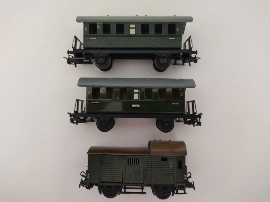 3 Carruagens Marklin H0