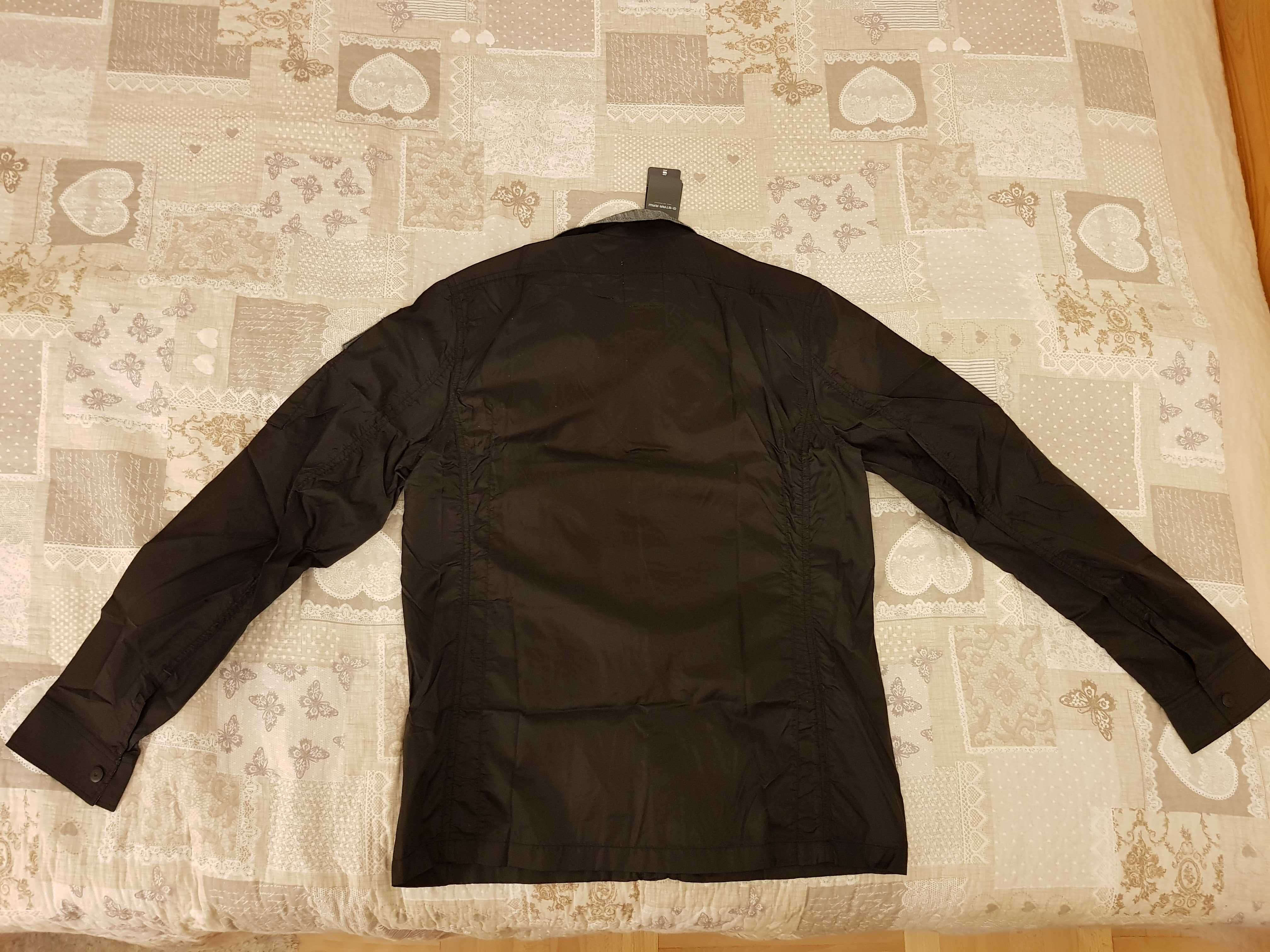 G-STAR RAW Kurtka jak M na metce XL Snipe Overshirt Czarna nowa