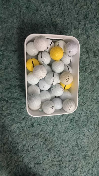 50 bolas de golf usadas