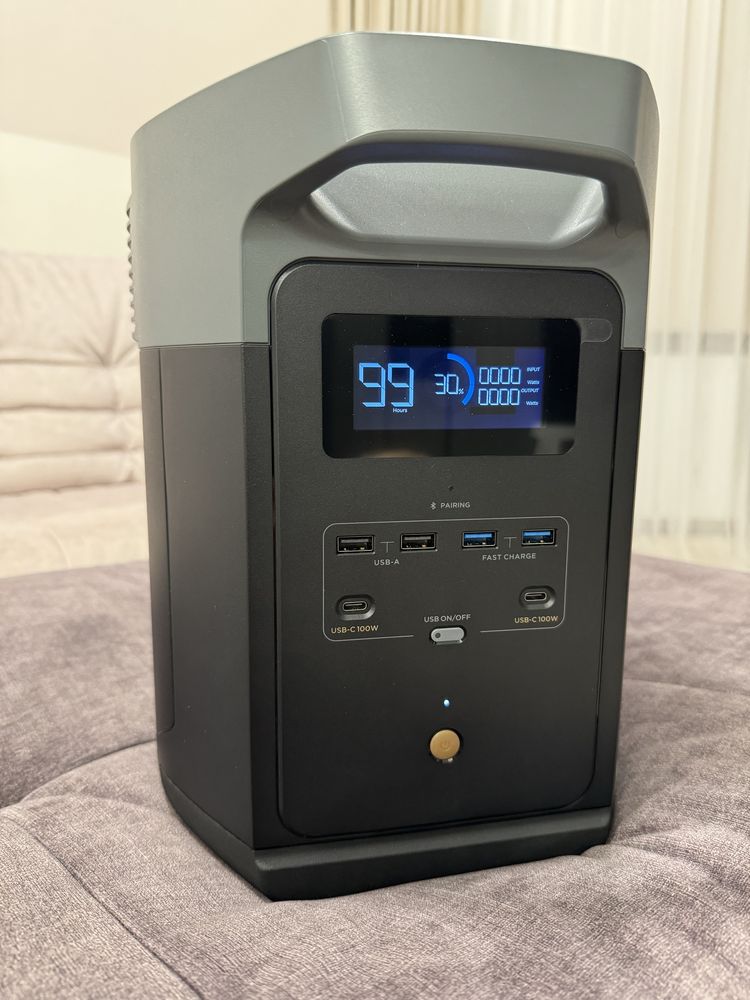 EcoFlow DELTA 2 Max 2048Wh/2400W/220V Зарядна станція