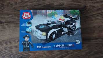 Klocki LEGO elefun samochod policyjny auto 251 elementów