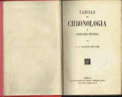 7837

Taboas de Chronologia
de Oliveira Martins