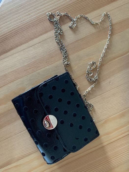 Mini torebka torba w kropki groszki Accessorize