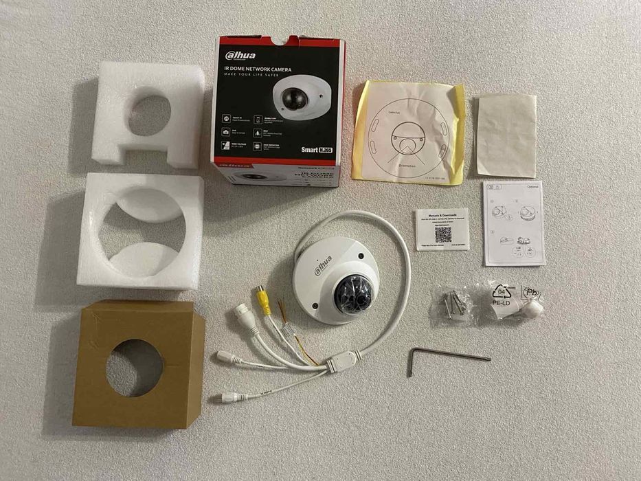 Проф. IP-Камера Dahua Микрофон Карта памяти Металл корпус IP67