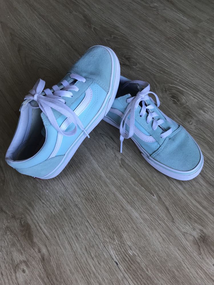 Vans sapatilhas verde água