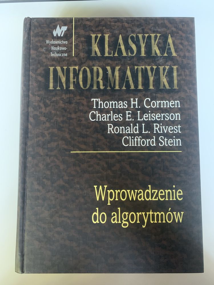 Wprowadzenie do algorytmów. Klasyka informatyki