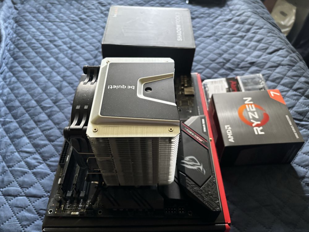 ROG STRIX B550-F GAMING WIFI II (мат. плата, процесор, ОЗУ, ПО CPU)