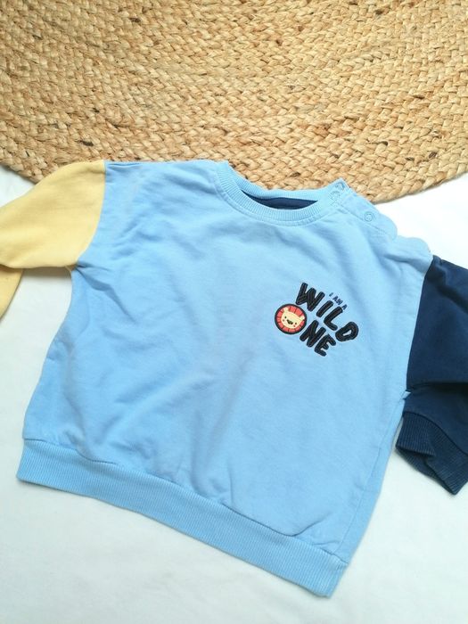 Sweater Tricolorida "Wild One" de Bebé