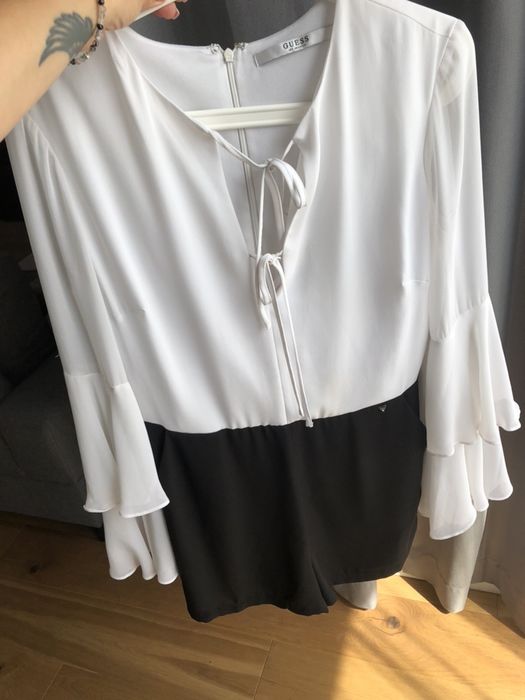 Kombinezon guess sukienka m lato wesele Komunia chrzciny chrzest