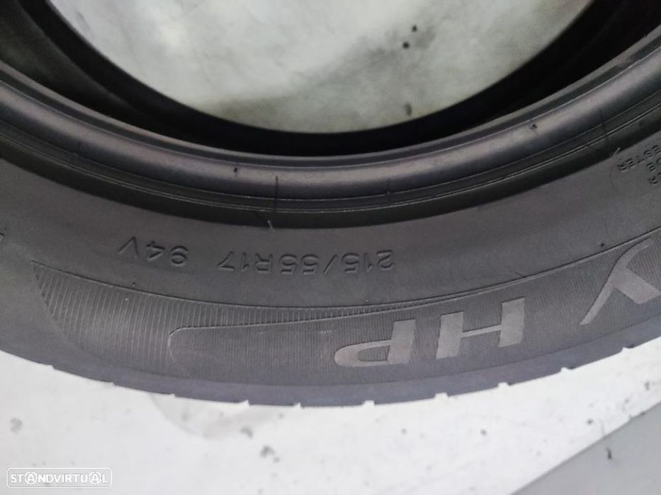 2 pneus semi novos 215-55r17 michelin - oferta dos portes 100 EUROS