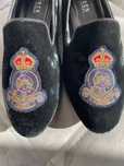 Ralph Lauren NALA Velvet Oxford Loafers Slipper Shoes 8B