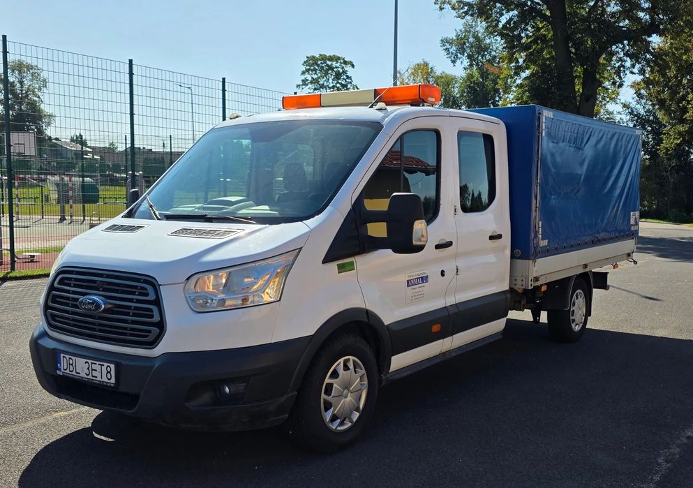 Ford Transit  2016r 2.0TDCi 125PS,7osób,hak,klima,tempomat, salonPL.VAT23% ZAMIANA !