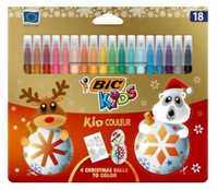 Flamastry Kid Couleur 18 kolorów Christmas BIC