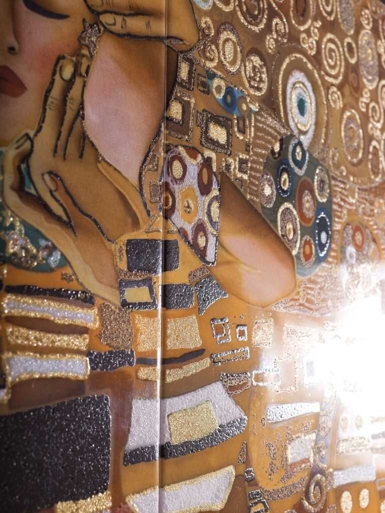 Płytki ścienne obraz gustav Klimt the kiss