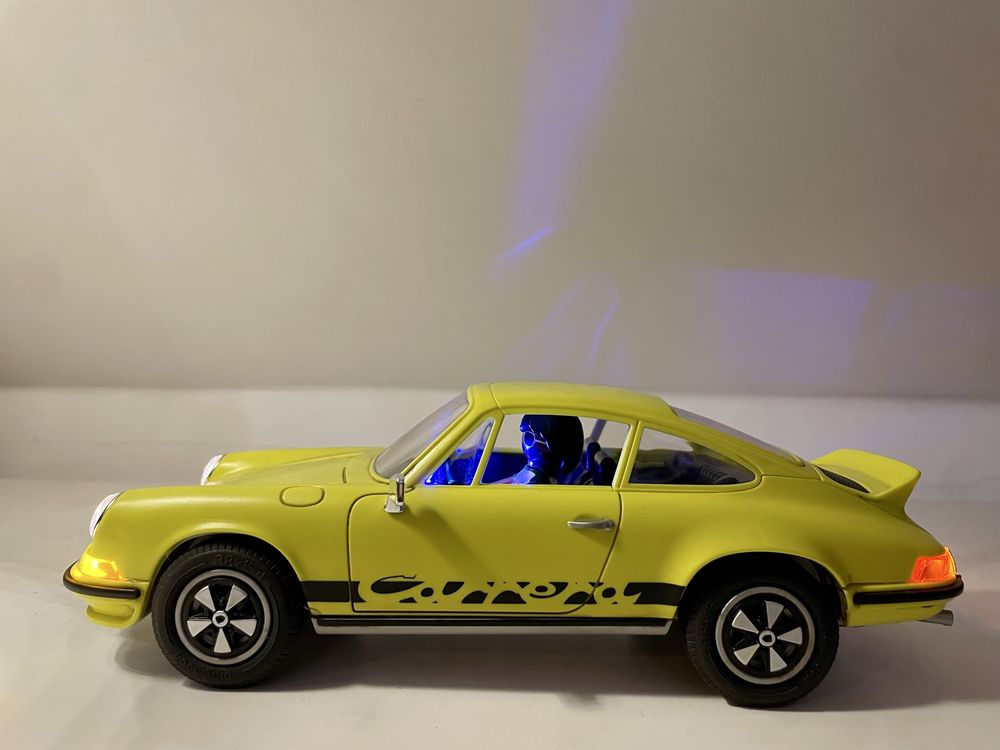 Auto Playmobil 70923 Porsche 911 Carrera RS swiatla custom