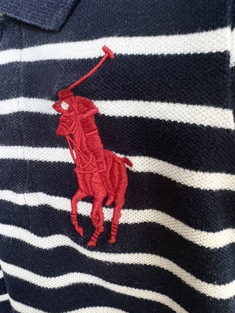 Koszulka polo ralph lauren paski 86 18 msc