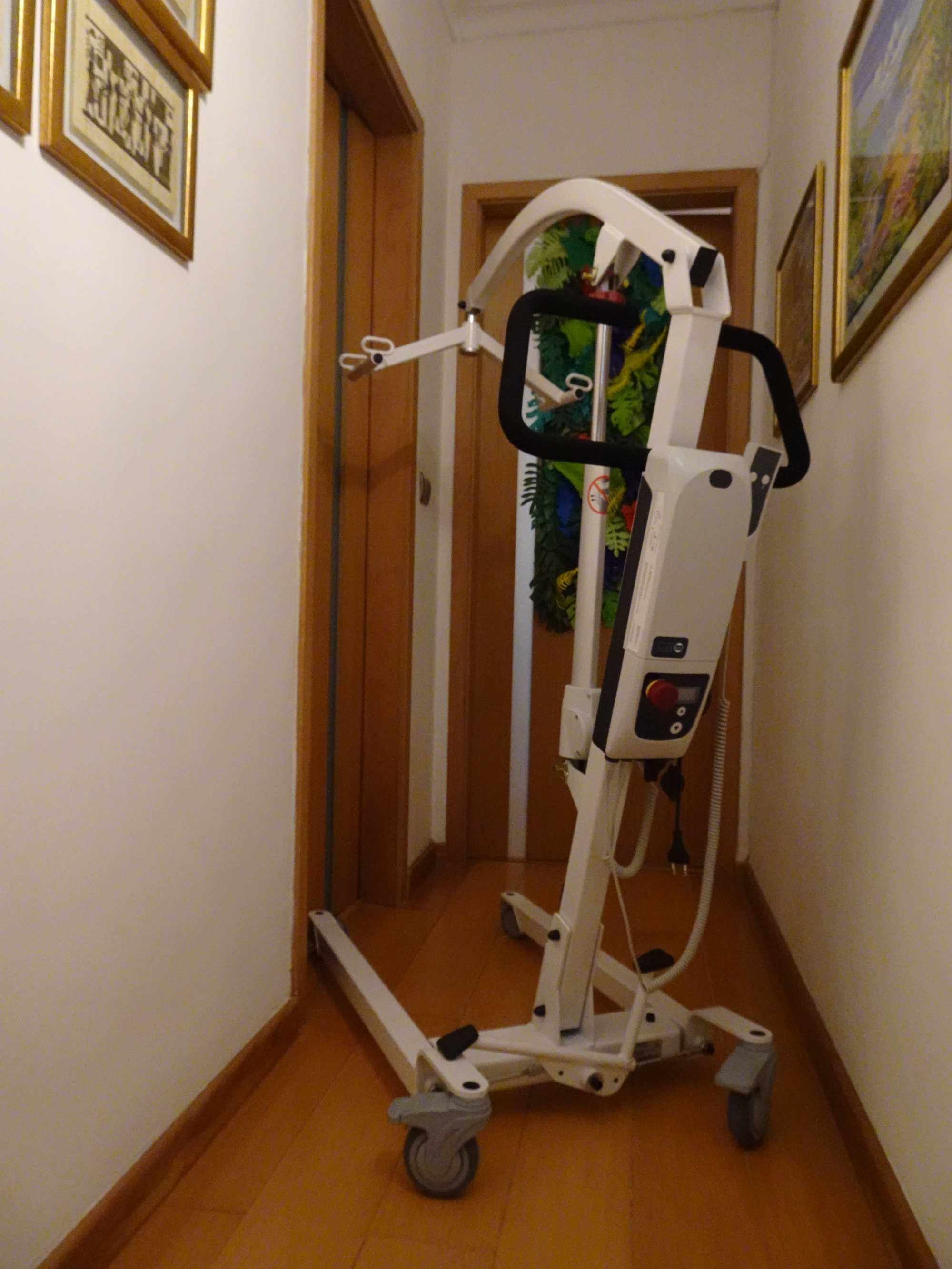 Grua elétrica para mobilidade de idosos ou com deficiência