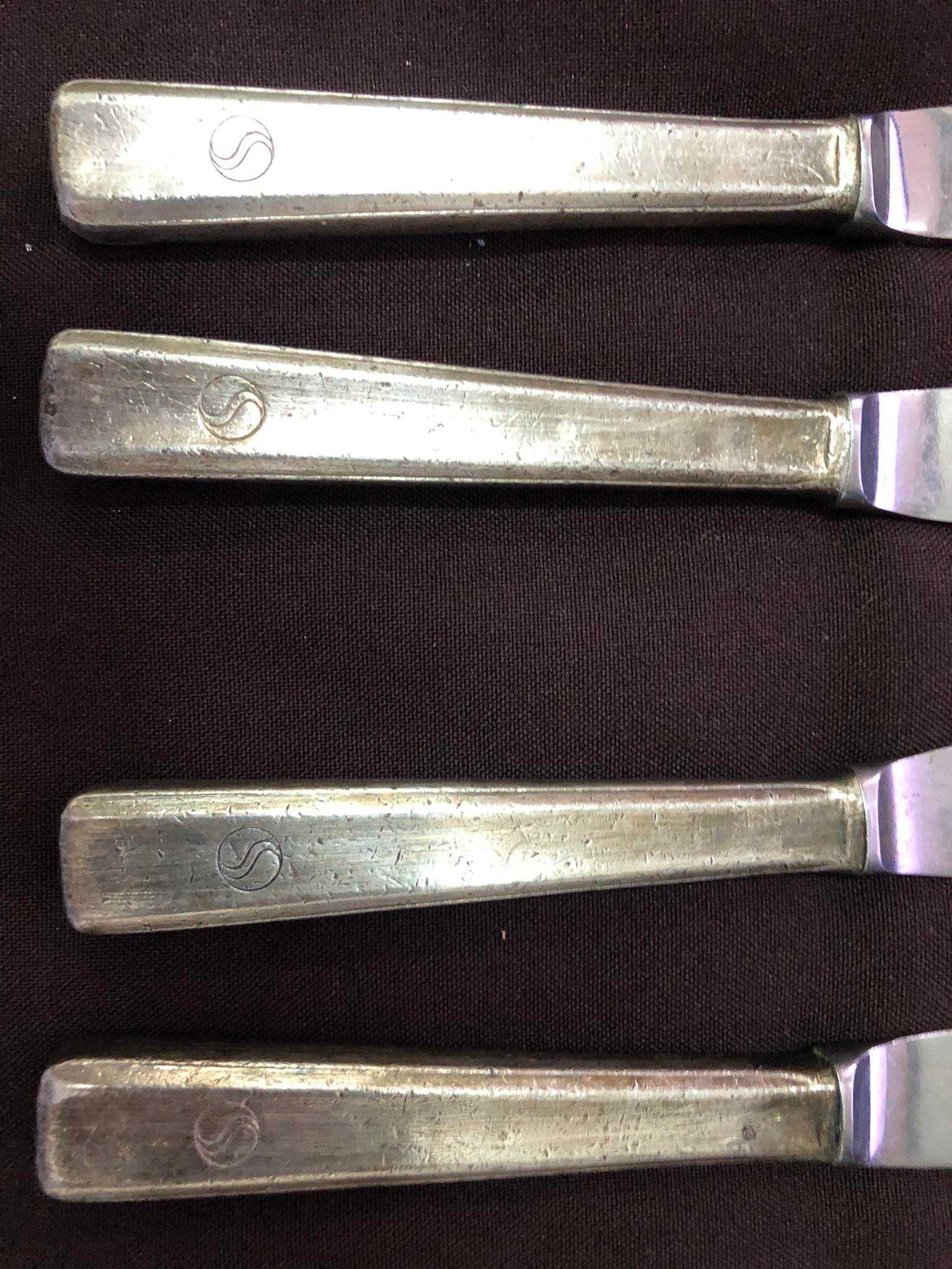7 facas Gero Hollandia Plate 100 D muito antigas
