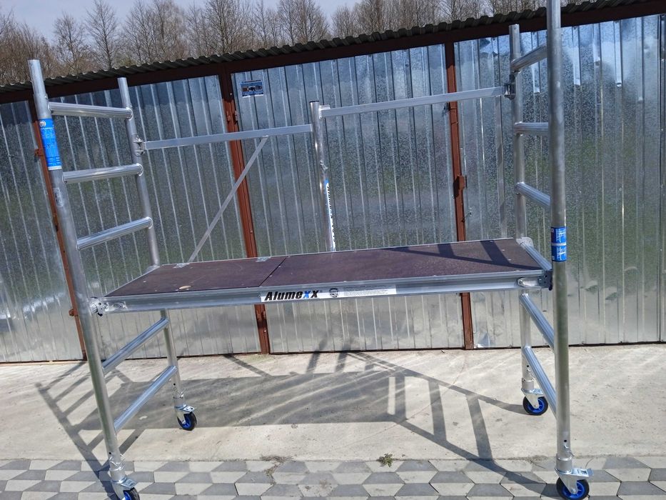 Rusztowanie jezdne 4m Aluminiowe Alumexx