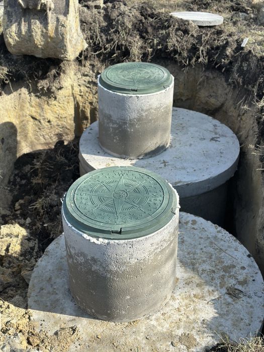 Септик під ключ, вигрибние ями, комуникации, дренажние поля